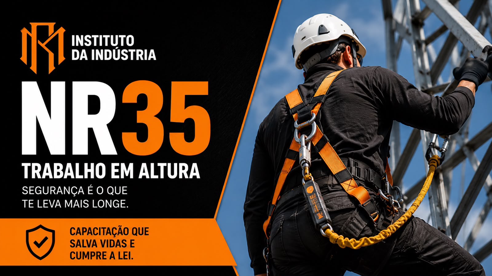 Capa do curso NR35- Trabalho em Altura